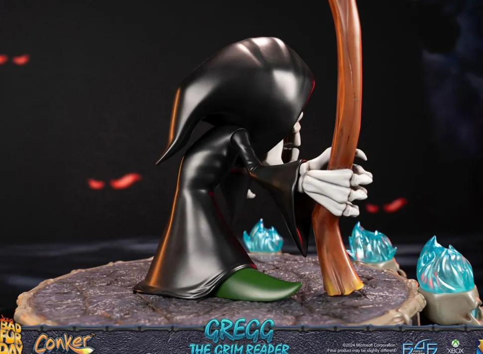 Conker's Bad Fur Day - Gregg, the Grim Reaper 14" Statue