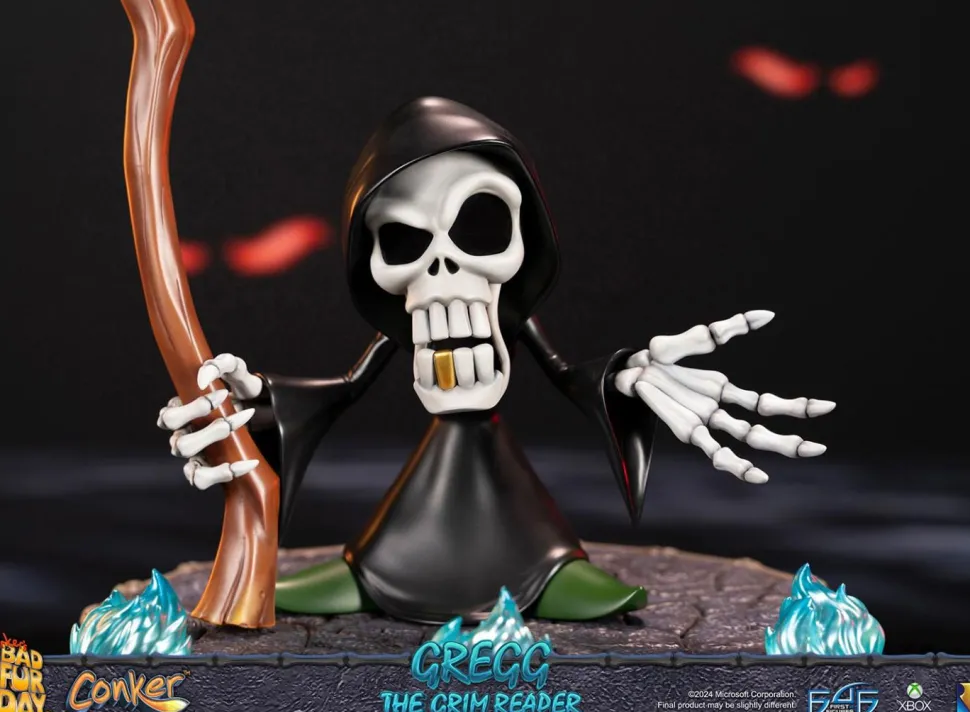 Conker's Bad Fur Day - Gregg, the Grim Reaper 14" Statue