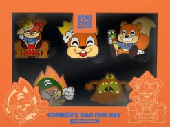 Conker's Bad Fur Day - Pin Set 5-Pack