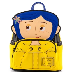 Coraline - Coraline Cosplay 10” Faux Leather Mini Backpack