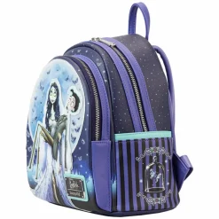 Corpse Bride - Moon Lenticular 10" Faux Leather Mini Backpack