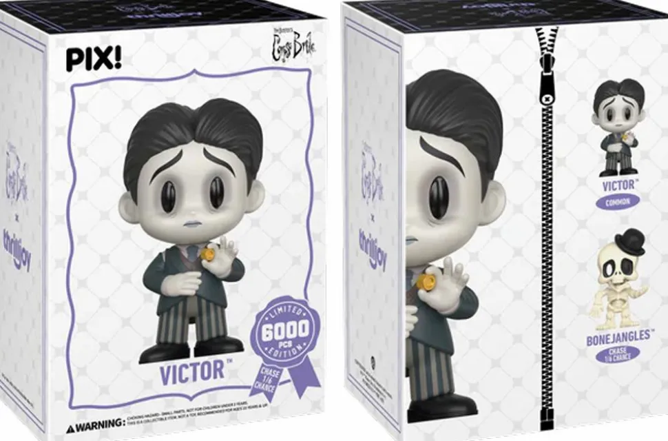 Corpse Bride - Victor Pix! Vinyl Figure (with Bonejangles CHASE)