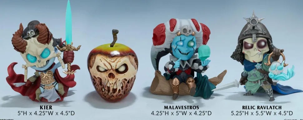 Court of the Dead - Court-Toons 5” Statue Set