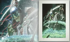 Court of the Dead - Death: Shepherd of Souls Premium Art Print by Fabian Schlaga