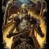 Court of the Dead - Demithyle: Reaper General Fine Art Print by N.C. Winters