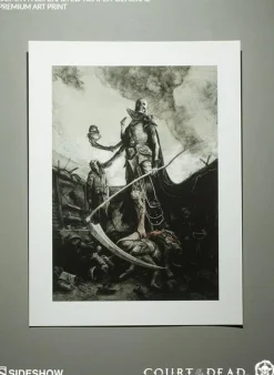 Court of the Dead - Demithyle: Exalted Reaper General Premium Art Print by Santiago Caruso