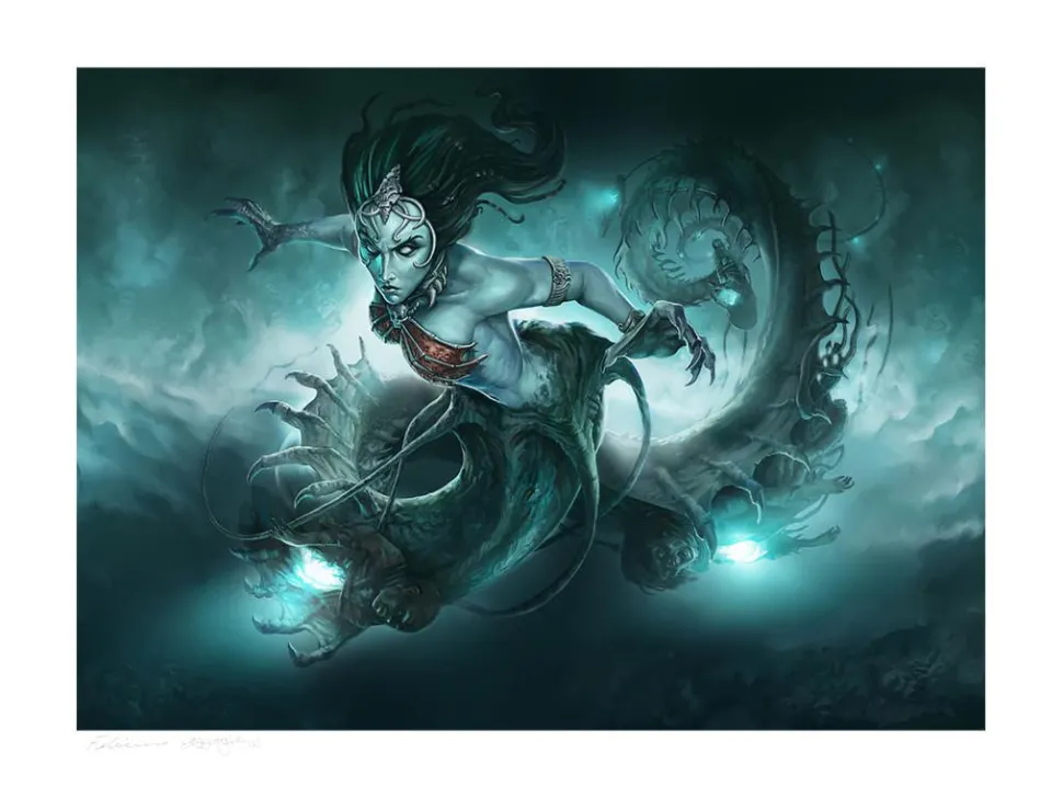 Court of the Dead - Gallevarbe: Crossing the Veil Premium Art Print by Greg Titus and Tony Feliciano