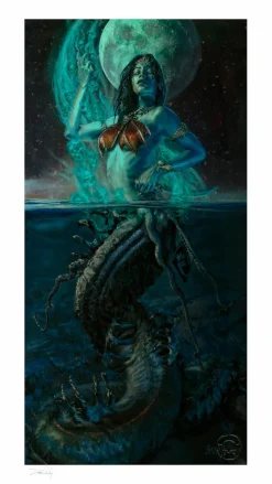 Court of the Dead - Gallevarbe: Beyond the Veils Fine Art Print by Dave Seeley