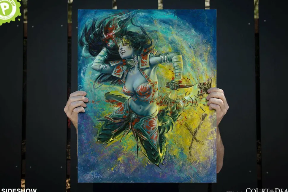 Court of the Dead - Gallevarbe: Eviscerator Art Print by Olivia De Berardinis
