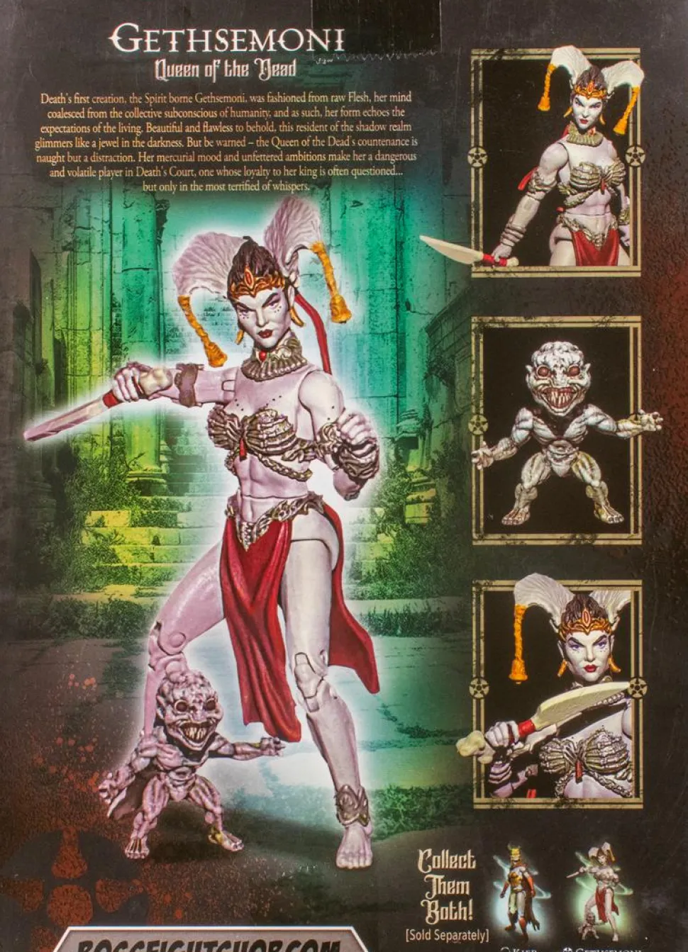 Court of the Dead - Gethsemoni Queen of the Dead 3.75” Action Figure