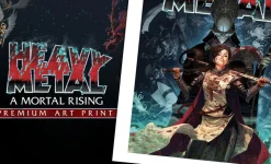 Court of the Dead - Heavy Metal: A Mortal Rising Premium Art Print by Fabian Schlaga and Tom Jilesen