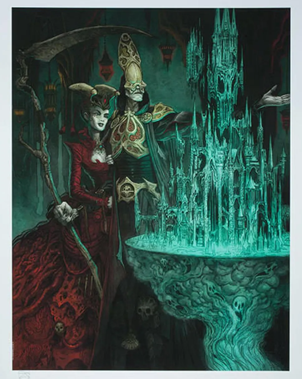 Court of the Dead - Keys to the Kingdom Premium Art Print by Sean Andrew Murray