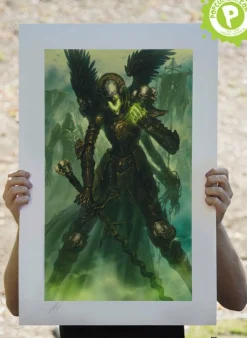 Court of the Dead - Mortighull: Solider of Cruel Purpose Premium Art Print by Jimmy Xu
