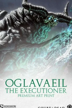 Court of the Dead - Oglavaeil: The Executioner Premium Art Print by Fabian Monk Schlaga