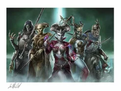 Court of the Dead - Pillars of Rebellion Fine Art Print by Ian Macdonald
