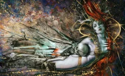 Court of the Dead - The Queen's Embrace Variant Fine Art Print by Olivia De Berardinis