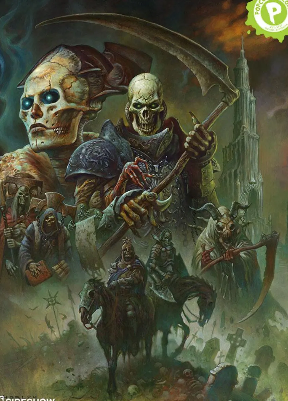 Court of the Dead - The Strength of Bone Premium Art Print by Alex Horley