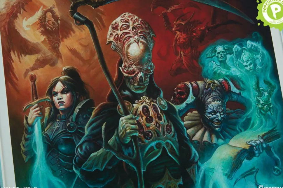 Court of the Dead - The Underworld United Premium Art Print by Alex Horley