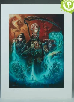 Court of the Dead - The Underworld United Premium Art Print by Alex Horley