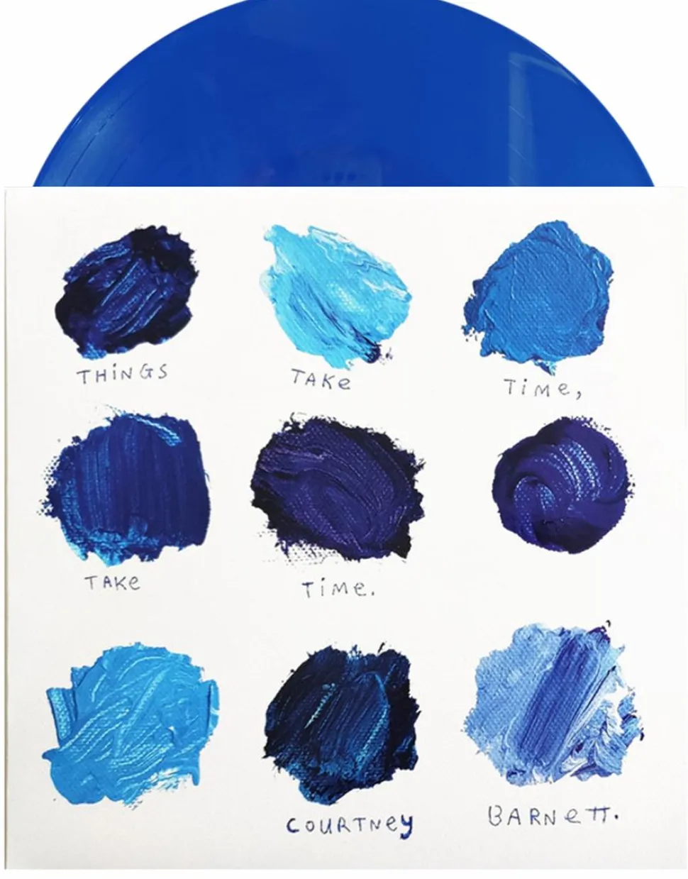 Courtney Barnett - Things Take Time, Take Time LP Vinyl Record (Blue Coloured Vinyl)