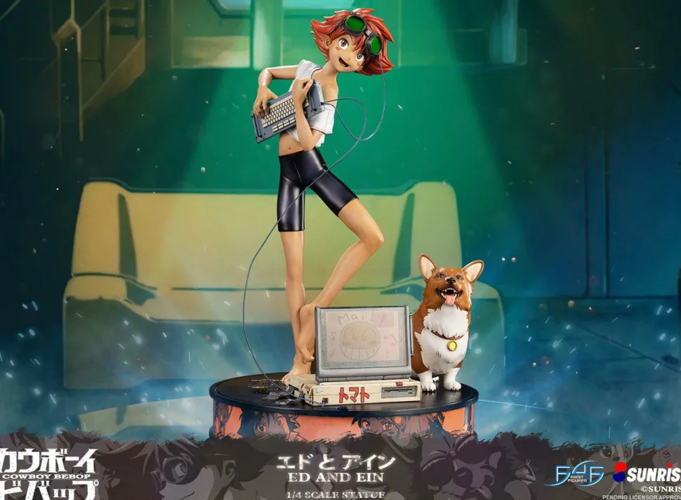 Cowboy Bebop - Ed & Ein 1/4 Scale Statue