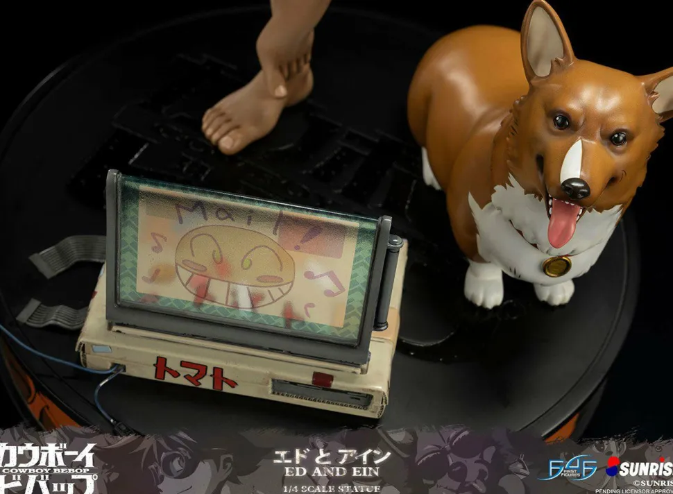 Cowboy Bebop - Ed & Ein 1/4 Scale Statue