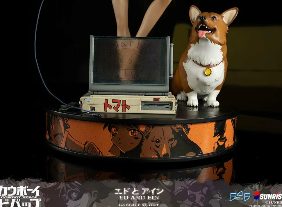 Cowboy Bebop - Ed & Ein 1/4 Scale Statue