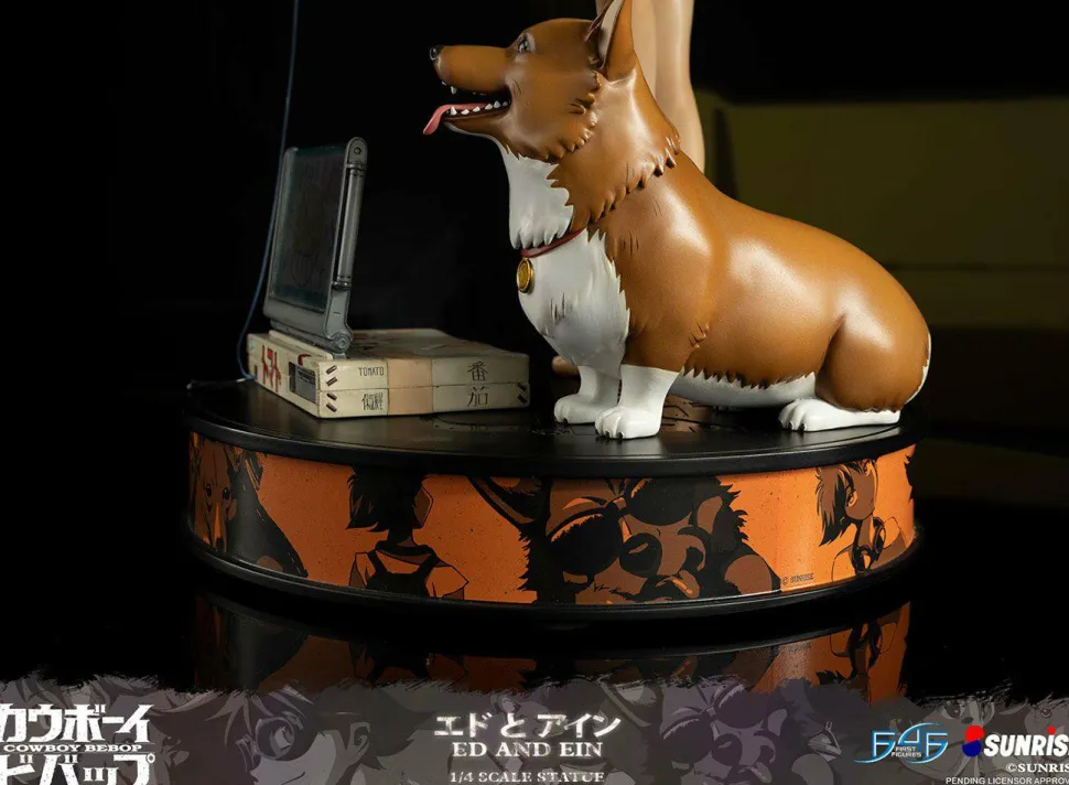 Cowboy Bebop - Ed & Ein 1/4 Scale Statue