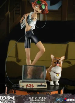 Cowboy Bebop - Ed & Ein 1/4 Scale Statue