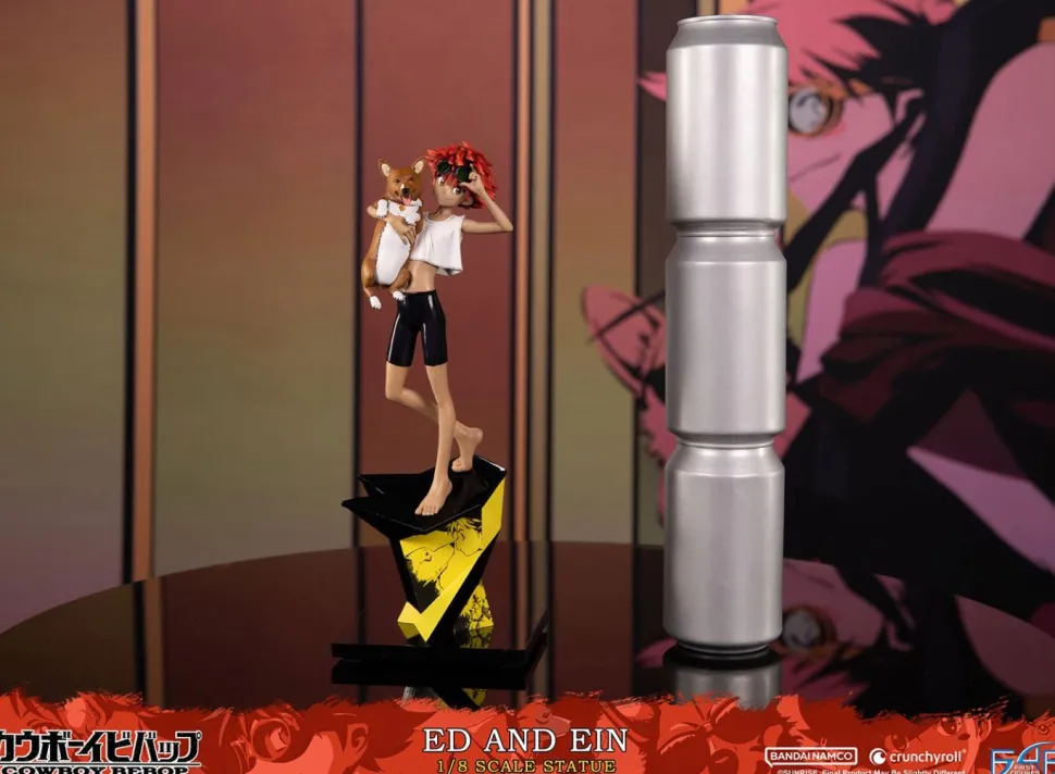 Cowboy Bebop - Ed & Ein 1/8th Scale Statue