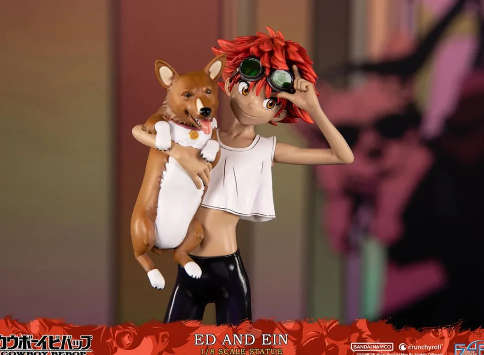 Cowboy Bebop - Ed & Ein 1/8th Scale Statue