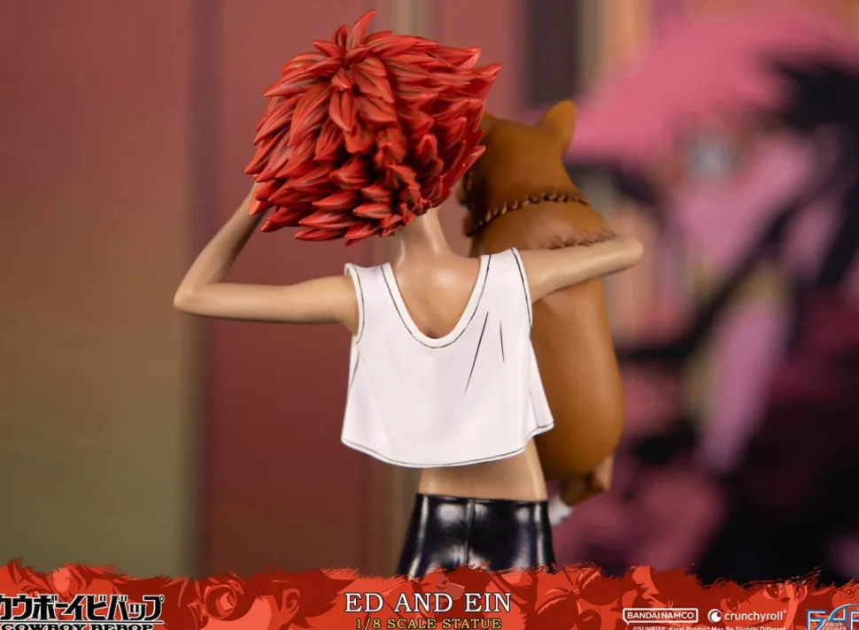 Cowboy Bebop - Ed & Ein 1/8th Scale Statue