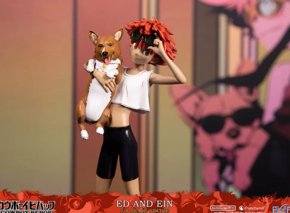 Cowboy Bebop - Ed & Ein 1/8th Scale Statue