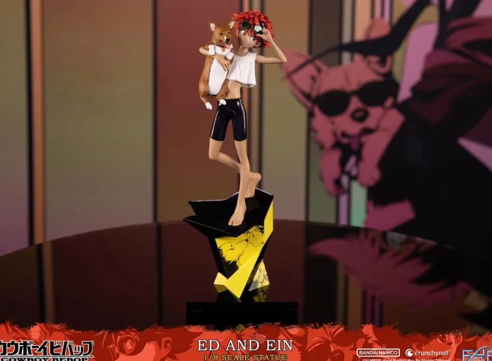 Cowboy Bebop - Ed & Ein 1/8th Scale Statue