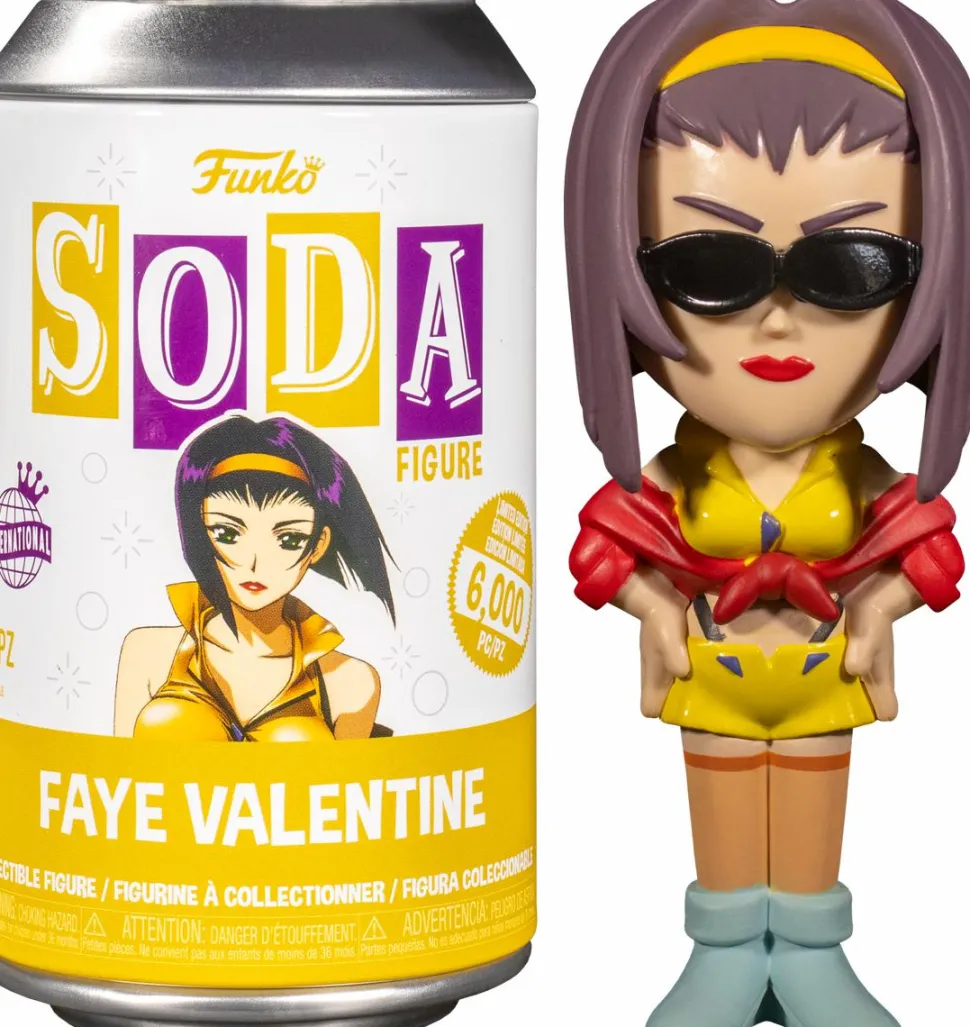 Cowboy Bebop - Faye Vinyl SODA Figure in Collector Can (International Edition)