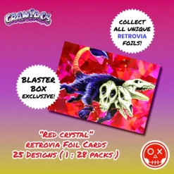 Craniacs - Series 2 Trading Cards Blaster Box (7 Packs)