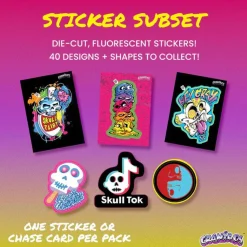 Craniacs - Series 2 Trading Cards Blaster Box (7 Packs)