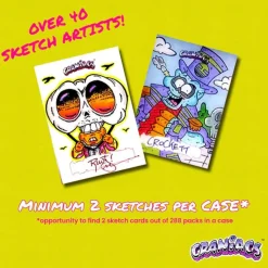 Craniacs - Series 2 Trading Cards Blaster Box (7 Packs)