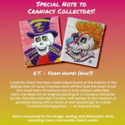 Craniacs - Series 2 Trading Cards Blaster Box (7 Packs)