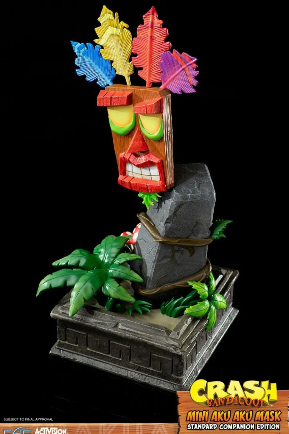 Crash Bandicoot - Aku Aku Mask 16” Statue