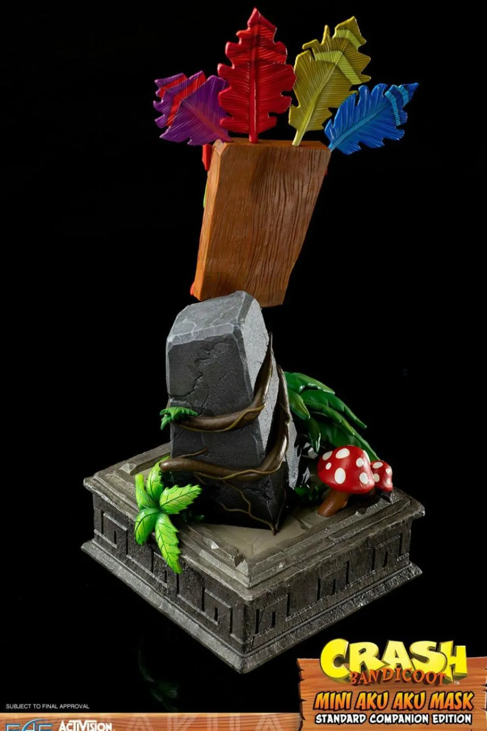 Crash Bandicoot - Aku Aku Mask 16” Statue