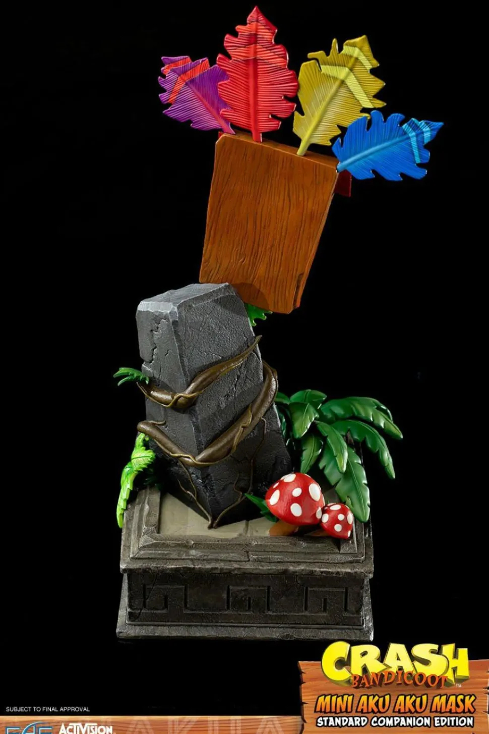 Crash Bandicoot - Aku Aku Mask 16” Statue