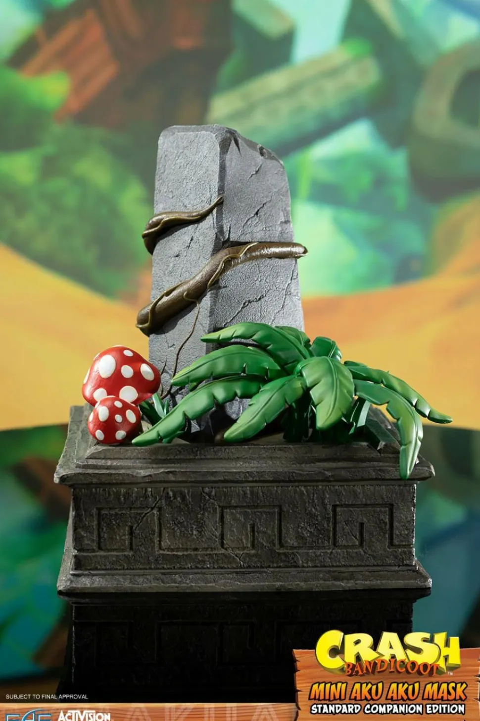Crash Bandicoot - Aku Aku Mask 16” Statue