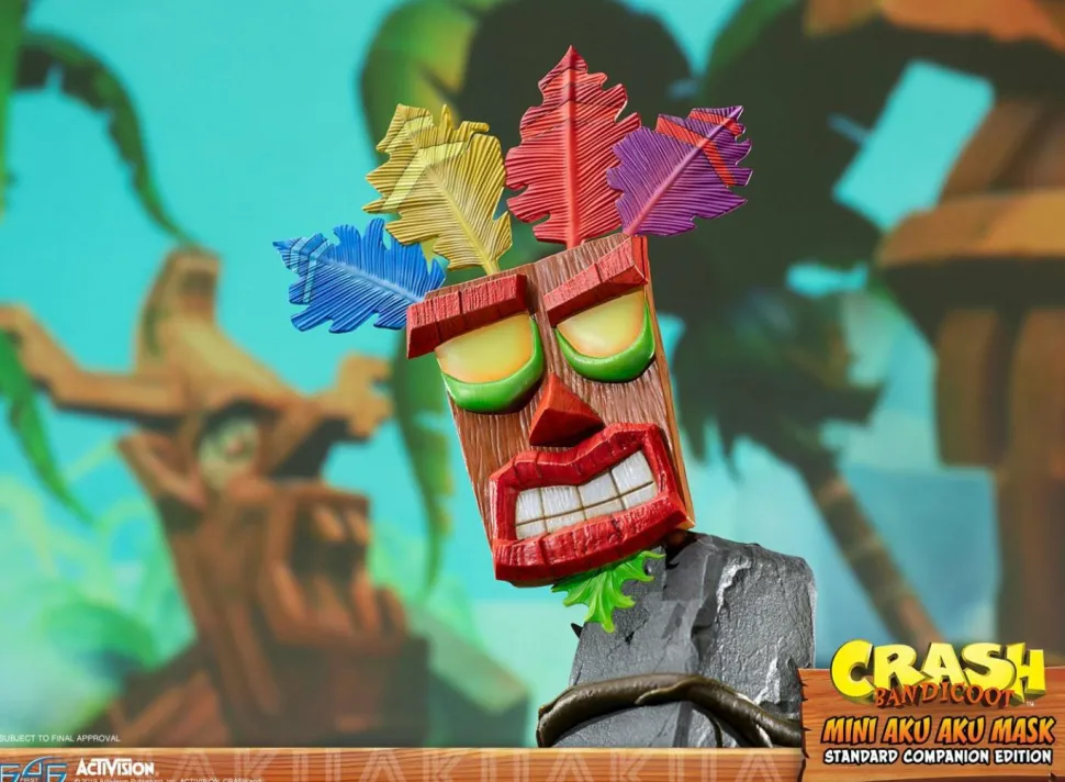 Crash Bandicoot - Aku Aku Mask 16” Statue