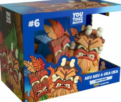 Crash Bandicoot 4: It's About Time - Aku Aku & Uka Uka 3.5" Vinyl Figure