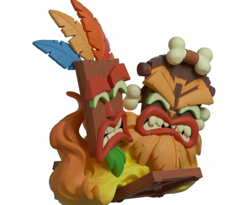 Crash Bandicoot 4: It's About Time - Aku Aku & Uka Uka 3.5" Vinyl Figure