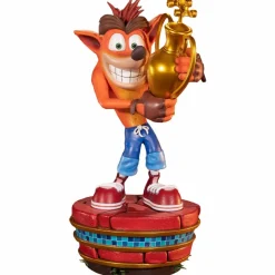 Crash Team Racing: Nitro Fueled - Crash Bandicoot with Trophy 18” Statue