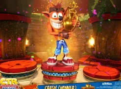 Crash Team Racing: Nitro Fueled - Crash Bandicoot with Trophy 18” Statue