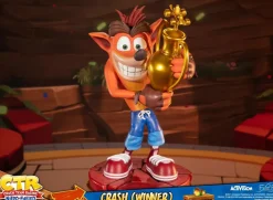 Crash Team Racing: Nitro Fueled - Crash Bandicoot with Trophy 18” Statue