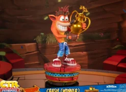 Crash Team Racing: Nitro Fueled - Crash Bandicoot with Trophy 18” Statue